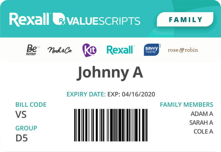 ValueScripts Family Membership card